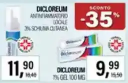 Caddy's Dicloreum Antinfiammatorio Locale 3% Schiuma Cutanea offerta