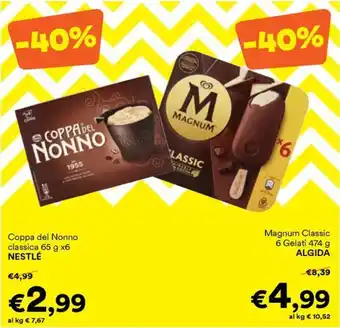 Unes Coppa del Nonno classica NESTLÉ offerta