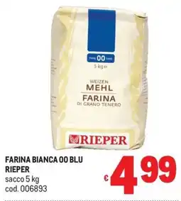 Metro FARINA BIANCA 00 BLU RIEPER offerta