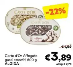 Unes Carte d'Or Affogato offerta