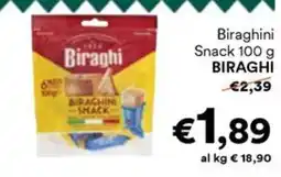 Unes Biraghini Snack BIRAGHI offerta