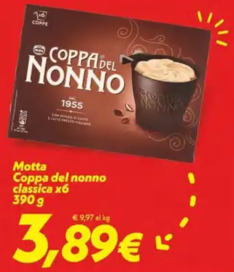 Iper Super Conveniente Motta Coppa del nonno classica offerta