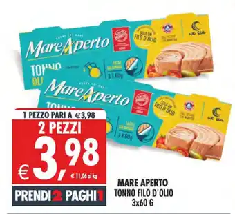 Deco Maxistore Mare Aperto Tonno Filo d'Olio offerta