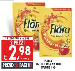 Deco Maxistore riso Flora BELL'INSALATA offerta