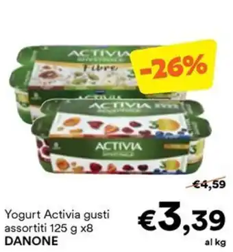 Unes Yogurt Activia gusti assortiti offerta