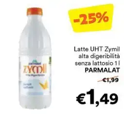 Unes Latte UHT Zymil alta digeribilità senza lattosio offerta