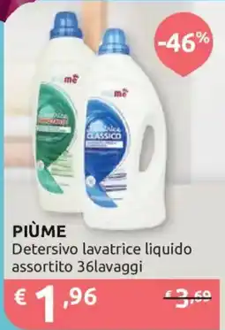 Ipersoap PIÙME Detersivo lavatrice liquido offerta