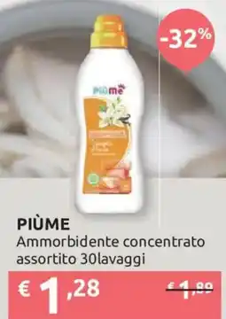 Ipersoap PIÙME Ammorbidente concentrato assortito offerta