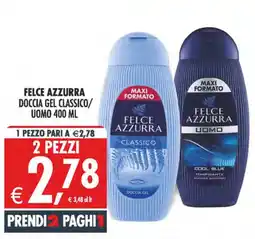 Deco Maxistore Felce Azzurra Doccia Gel Classico/Uomo offerta