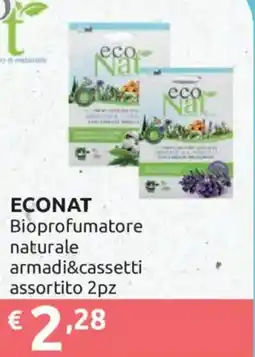 Ipersoap ECONAT Bioprofumatore naturale armadi&cassetti offerta