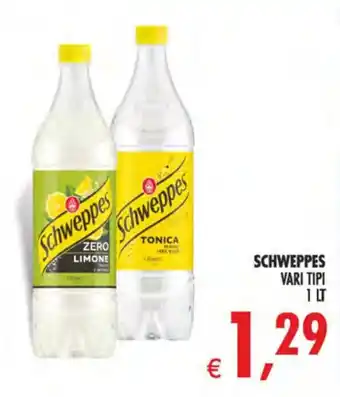 Deco Maxistore Schweppes vari tipi offerta