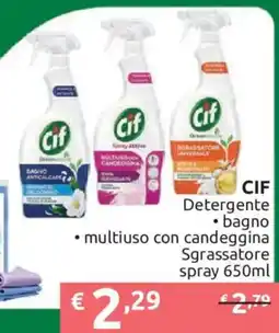 Ipersoap CIF Detergente bagno offerta