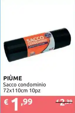 Ipersoap PIÙME Sacco condominio offerta