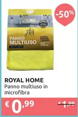 Ipersoap Royal Home Panno multiuso in microfibra offerta