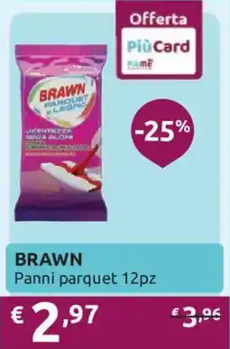 Ipersoap BRAWN Panni parquet offerta