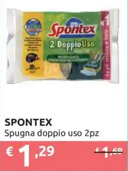 Ipersoap SPONTEX Spugna doppio uso offerta