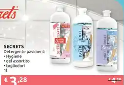 Ipersoap Detergente pavimenti Secrets offerta