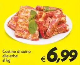 Iper Super Conveniente Costine di suino alle erbe offerta