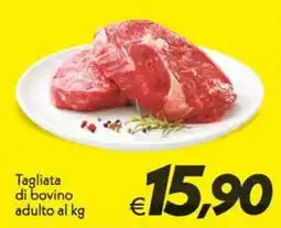 Iper Super Conveniente Tagliata di bovino adulto offerta