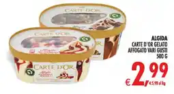 Deco Maxistore Algida Carte D'Or Gelato Affogato Vari Gusti offerta