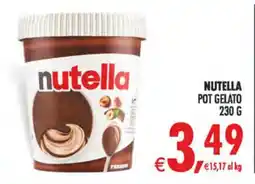 Deco Maxistore Nutella pot gelato offerta