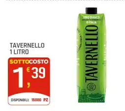 Supermercati Dok TAVERNELLO VINO BIANCO offerta