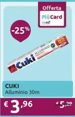 Ipersoap CUKI Alluminio offerta