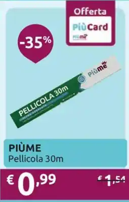 Ipersoap PIÙME Pellicola 30m offerta