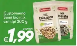 Iper Super Conveniente Gustomanno Semi bio mix offerta