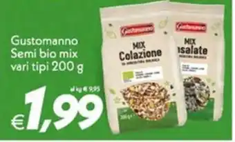 Iper Super Conveniente Gustomanno Semi bio mix offerta