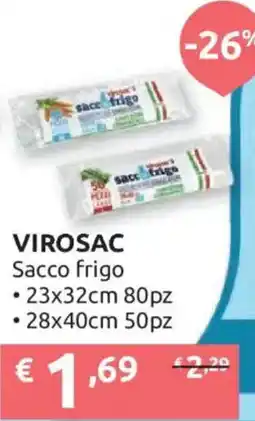 Ipersoap Virosac sacco frigo offerta