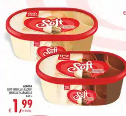 Deco Maxistore Algida soft vaniglia e cacao/ vaniglia e caramello offerta