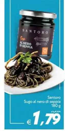 Iper Super Conveniente Santoro Sugo al nero di seppia offerta