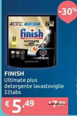 Ipersoap Finish Ultimate plus detergente lavastoviglie offerta