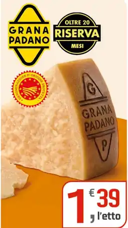 Supermercati Dok Grana Padano Riserva offerta