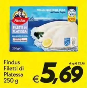 Iper Super Conveniente Findus Filetti di Platessa offerta