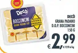 Deco Maxistore Decò Bocconcini Grana Padano DOP offerta