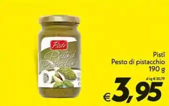 Iper Super Conveniente Pistì Pesto di pistacchio offerta