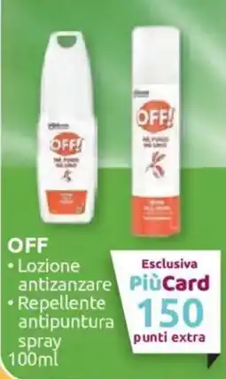 Ipersoap OFF Lozione antizanzare Repellente antipuntura spray offerta