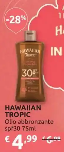 Ipersoap HAWAIIAN TROPIC Olio abbronzante offerta