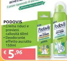 Ipersoap Podovis Crema riduci e previeni callosità, Deodorante effetto asciutto offerta