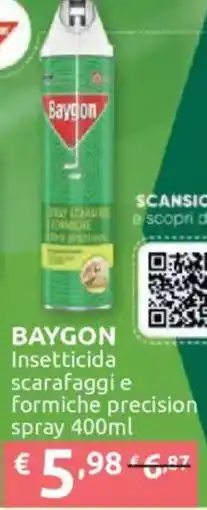 Ipersoap Baygon Insetticide scarafaggi e formiche precision spray offerta