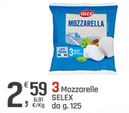 Supermercati Dok Mozzarella SELEX offerta