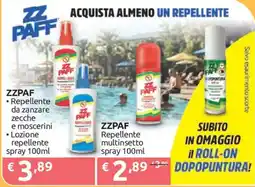 Ipersoap ZZPAFF Repellente multinissetto spray offerta