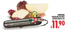 Deco Maxistore Selezione Soresina Provolone Piccante Cappato Nero offerta