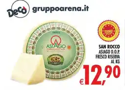 Deco Maxistore ASIAGO FORMAGGIO DOP SAN ROCCO offerta