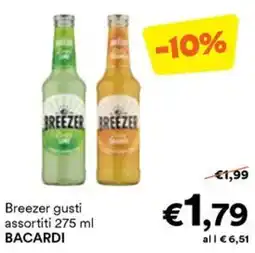 Unes Breezer gusti assortiti offerta