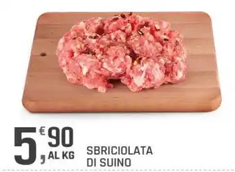 Supermercati Dok SBRICIOLATA DI SUINO offerta