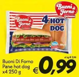 Iper Super Conveniente Buoni Di Forno Pane hot dog offerta