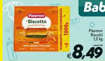 Iper Super Conveniente Plasmon Biscotto offerta